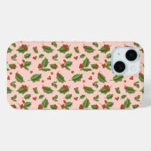 クリスマスのリース 携帯ケース Case-Mate iPhoneケース (裏面 (横))
