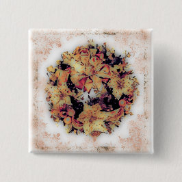 クリスマスのリース#3 缶バッジ