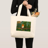 クリスマスのルビン ラージトートバッグ (正面(商品))