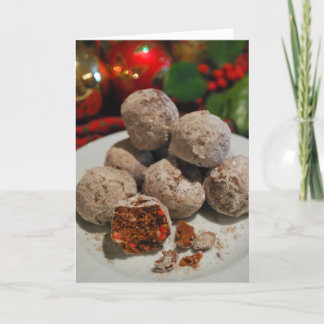 クリスマスのレシピの挨拶状 シーズンカード