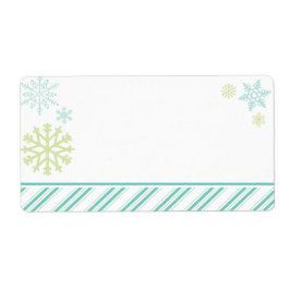 クリスマスのレッテルを貼すてきる季節だ ラベル