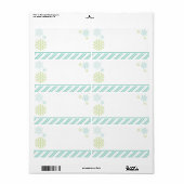 クリスマスのレッテルを貼すてきる季節だ ラベル (フルシート)