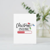 クリスマスのロードクリスマスライト シーズンポストカード (スタンド正面)