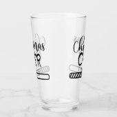 クリスマスのロード応援 |季節おもしろいのユーモア タンブラーグラス (右)