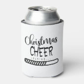 クリスマスのロード応援 |季節おもしろいのユーモア 缶クーラー (缶正面)