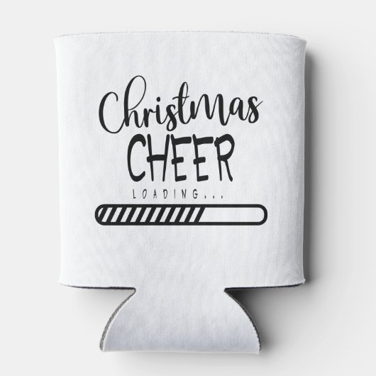 クリスマスのロード応援 |季節おもしろいのユーモア 缶クーラー (裏面)