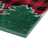 クリスマスのヴィンテージのトラックは加えます一流の15"をx11 " カッティングボード (角)