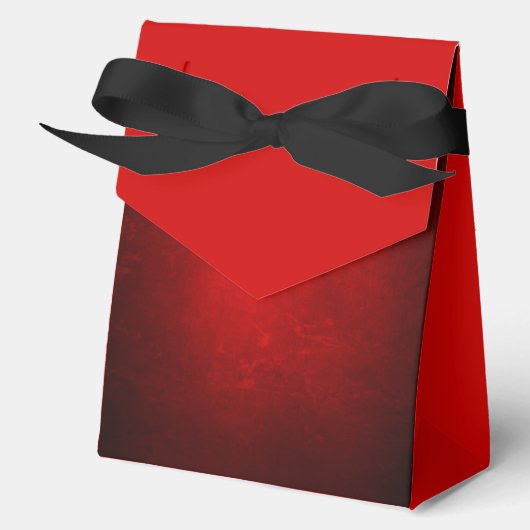クリスマスのヴィンテージ レッド フェイバーボックス (正面)