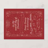 クリスマスの七日目/クリスマスのはがき シーズンポストカード (正面)