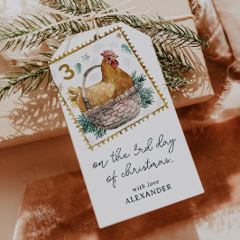 クリスマスの三日目 ギフトタグ