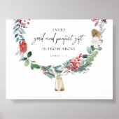 クリスマスの上からのすべての贈り物の水色 ポスター (正面)