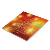 クリスマスの上来からの完璧な贈り物 タイル (側面)