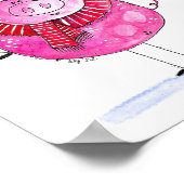 クリスマスの不思議な豚 ポスター (角)