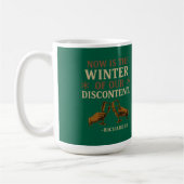 クリスマスの不満 コーヒーマグカップ (左)