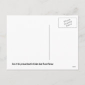 クリスマスの不能の猟犬の郵便はがき シーズンポストカード (裏面)