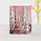 クリスマスの事考えを知らせろ カード (黄色い花)