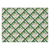 クリスマスの五鳥 テーブルクロス (正面(横))