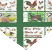 クリスマスの五鳥 テーブルクロス (アングル)