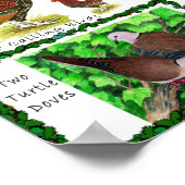 クリスマスの五鳥 ポスター (角)