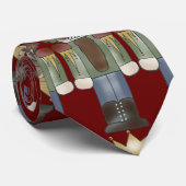クリスマスの休日のくるみ割りのおもしろいメンズタイ ネクタイ (ロール)