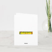 クリスマスの休日のカヤックカード シーズンカード (裏面)