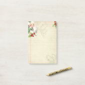 クリスマスの休日のサンタのポスト・イットの紙のパッド ポストイット (デスク上)