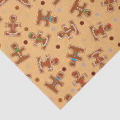 クリスマスの休日のジンジャーブレッドの自閉症の認識度 薄葉紙 (詳細)