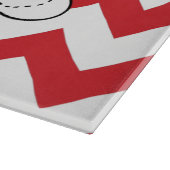 クリスマスの休日の姓 カッティングボード (角)