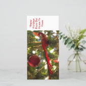 クリスマスの休日の挨拶状 シーズンカード (スタンド正面)