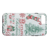 クリスマスの休日のiPhoneの場合 Case-Mate iPhoneケース (裏面(横))