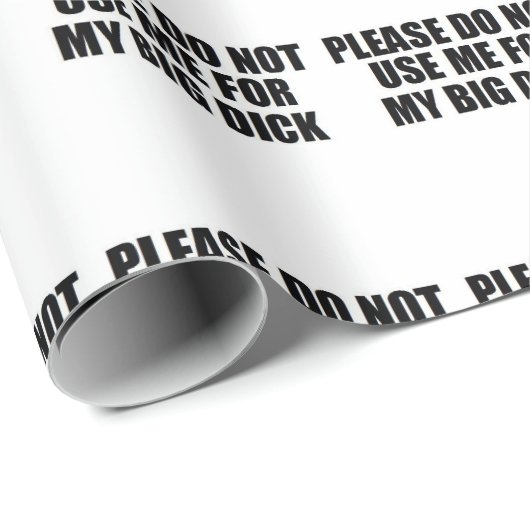 クリスマスの休日はおもしろいな私を使用しません ラッピングペーパー (ロールコーナー)