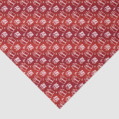 クリスマスの休日パターン 薄葉紙 (詳細)