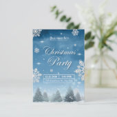 クリスマスの休日招待状、クリスマス招待状 招待状 (スタンド正面)