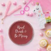 クリスマスの休日本のグループのエレガントな応援 ペーパープレート (パーティー)