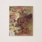 クリスマスの休日、パブ。 「Lasst Licht Hinin」(` ジグソーパズル (縦)