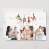 クリスマスの休日| 3人の賢者| 3つの写真カード シーズンカード (正面)