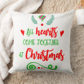 クリスマスの休暇にすべてのハートが集まる、ZSG クッション (ブランケット)