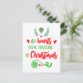 クリスマスの休暇にすべてのハートが集まる, ZSG シーズンポストカード (スタンド正面)