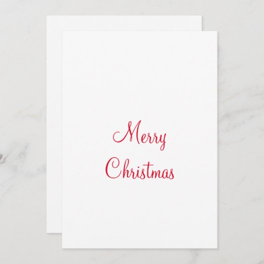 クリスマスの休暇に家族の名前と写真のギフトを追加 シーズンカード (正面/裏面)