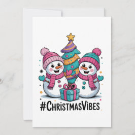 クリスマスの休暇の楽しい雰囲気 シーズンカード