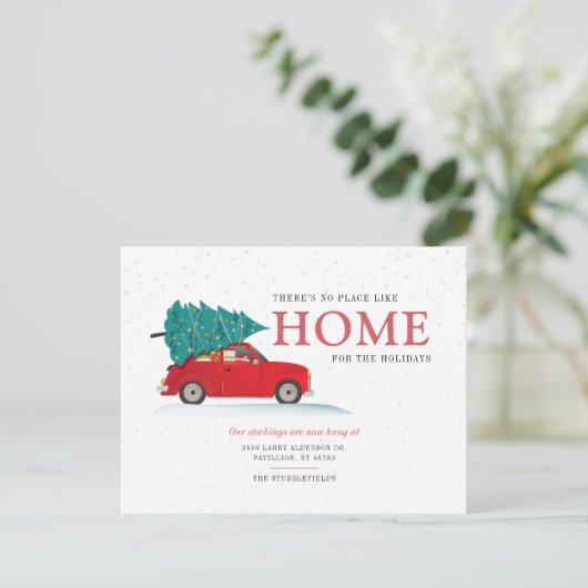 クリスマスの休暇を移動しました 案内状 (スタンド正面)