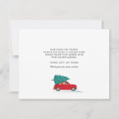 クリスマスの休暇を移動しました 案内状 (裏面)