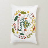 クリスマスの伝統クリスマスの装飾 アクセントクッション (裏面(縦))