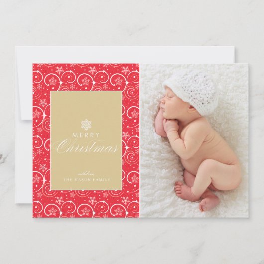 クリスマスの伝統 シーズンカード (正面)