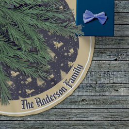 クリスマスの伝統 ブラッシュドポリエステルツリースカート