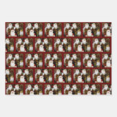 クリスマスの伝統 ラッピングペーパーシート (正面3)