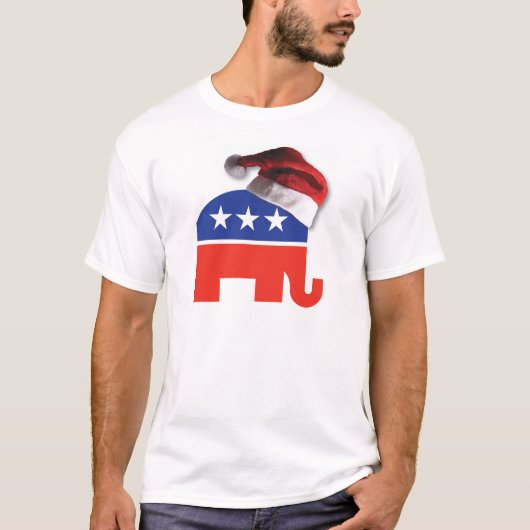 クリスマスの保守主義者 Tシャツ (正面)