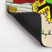 クリスマスの傷害のmousepad マウスパッド (コーナー)