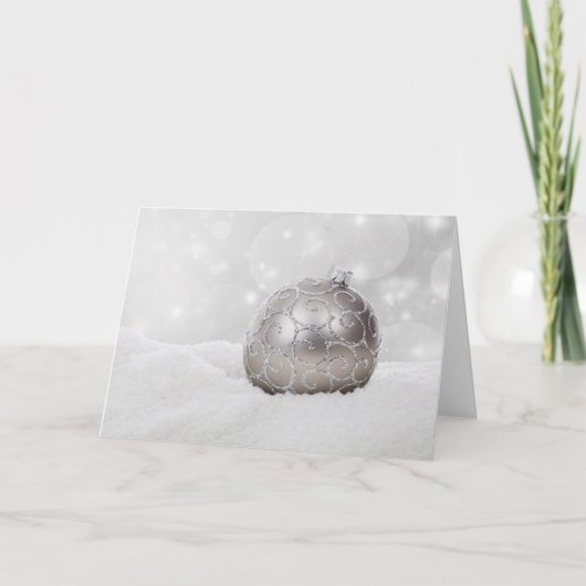 クリスマスの優雅 シーズンカード (正面)