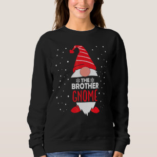 クリスマスの兄弟ノーム Xmas ノーム お揃い ファミリー スウェットシャツ